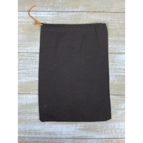 TOD'S Drawstring Logo Dust Bag 10”x 13.5” Purse Shoes Storage Cover - Picture 2 of 4